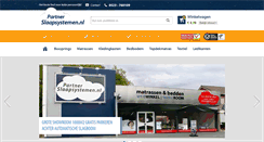 Desktop Screenshot of partnerslaapsystemen.nl