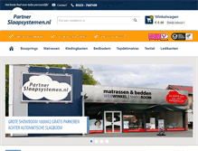 Tablet Screenshot of partnerslaapsystemen.nl